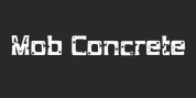 Mob Concrete font download