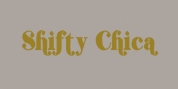 Shifty Chica font download