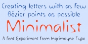 Minimalist font download
