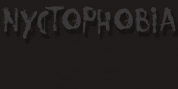 Nyctophobia font download