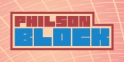 philson block font download