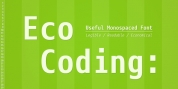 Eco Coding font download