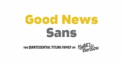 Good News Sans font download