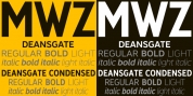 Deansgate font download