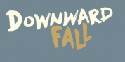 Downward Fall font download