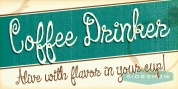 Coffee Drinker font download