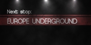 Europe Underground Worn font download