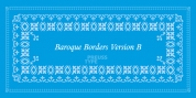 Baroque Borders B font download