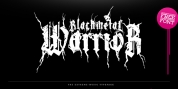 XXII Blackmetal Warrior font download