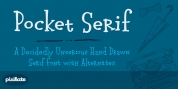 Pocket Serif Px font download