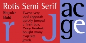 Rotis Semi Serif font download