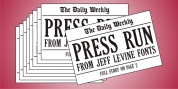 Press Run JNL font download
