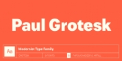 Paul Grotesk font download