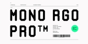 Mono RGO Pro font download