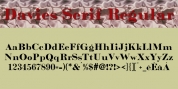 Davies Serif font download