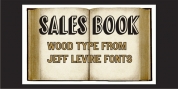 Sales Book JNL font download