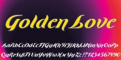 Golden Love font download