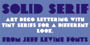 Solid Serif JNL font download