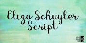 KG Eliza Schuyler Script font download