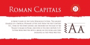 Cal Roman Capitals font download