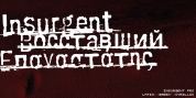 Insurgent Pro font download