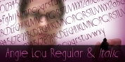 Angie Lou font download