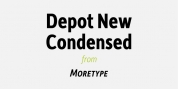 Depot New Condensed font download