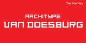Architype Van Doesburg font download