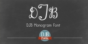 DJB Monogram font download
