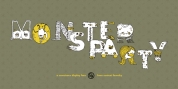 Monster Party font download