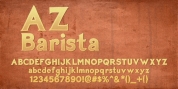 AZ Barista font download