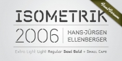 Isometrik font download