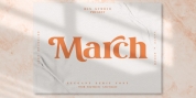 March font download