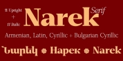 GHEA Narek Serif font download