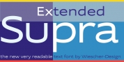 Supra Extended font download
