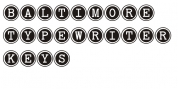 Baltimore Typewriter font download