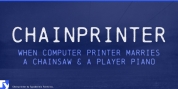 Chainprinter font download