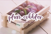Plum Cobbler font download