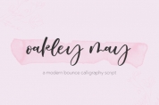 Oakley May font download