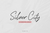 Silver City font download