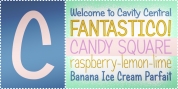 Candy Square BTN font download