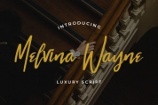 Melvina Wayne font download