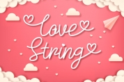 Love String font download