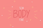 Slim Body font download