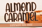 Almond Caramel font download
