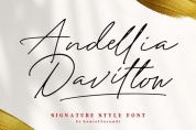 Andellia Davilton font download
