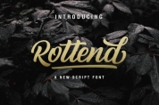Rottend font download