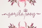 Gorila Woy font download