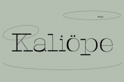Kaliope font download