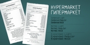 Hypermarket font download